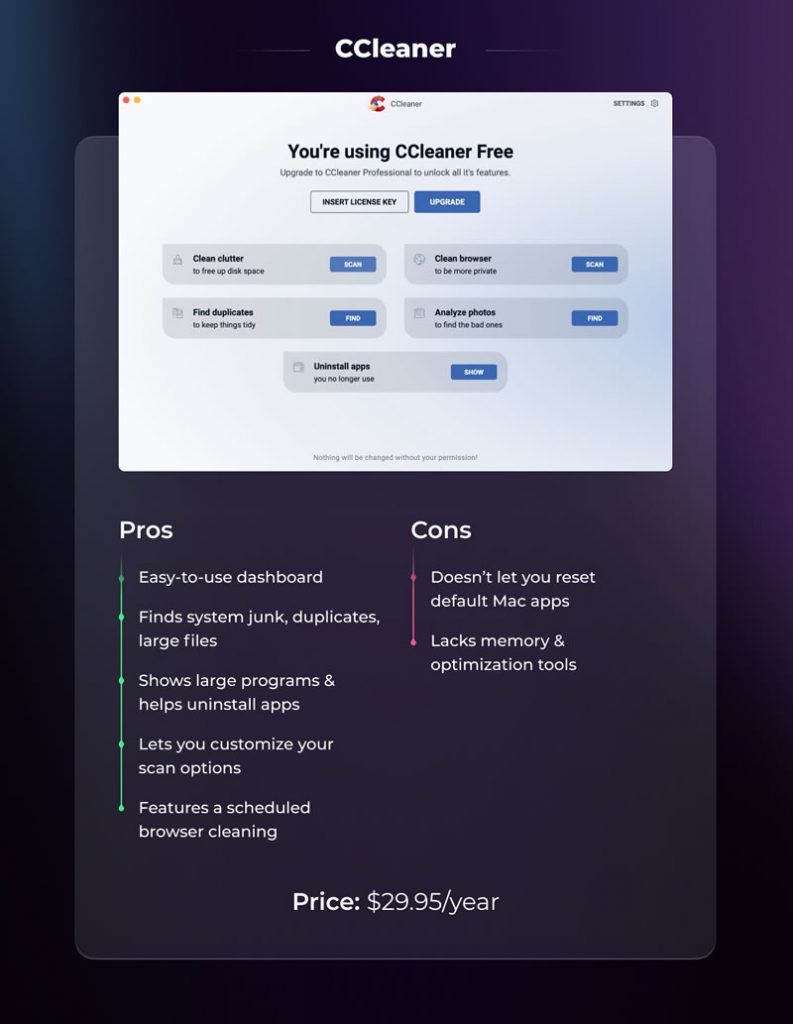 MacCleaner vs. CCleaner vs. CleanMyMac vs. OnyX TheSweetBits