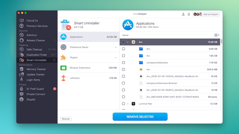 mackeeper uninstaller