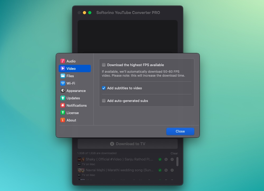 sycpro setting