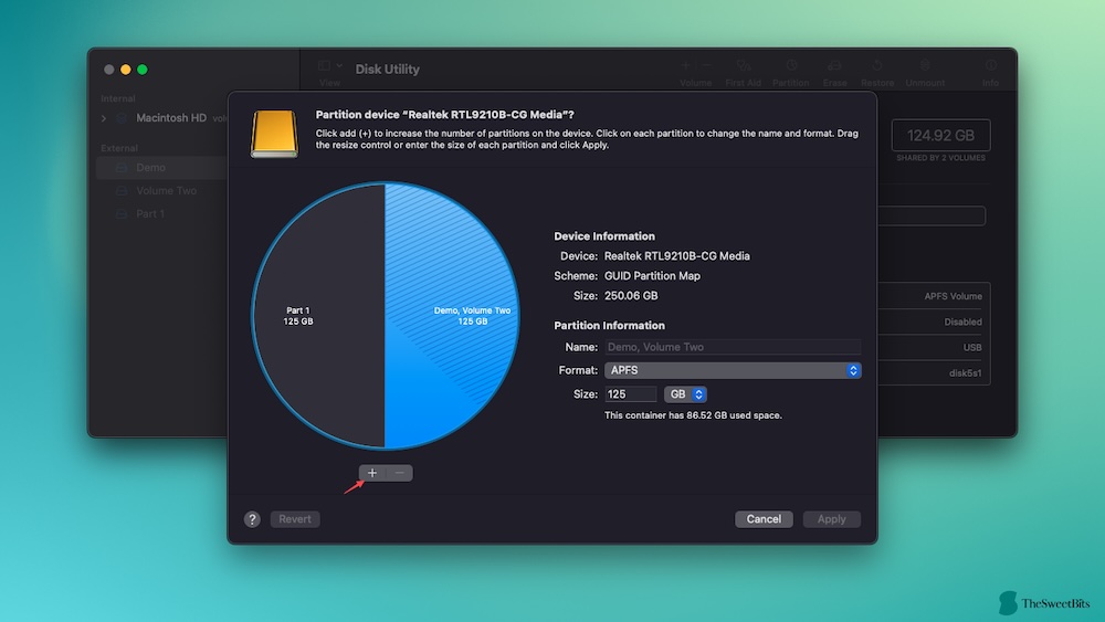 add partition