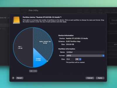 partition drive mac