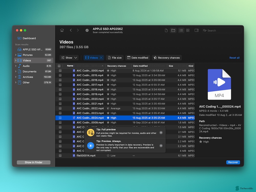 diskdrill recovervideo