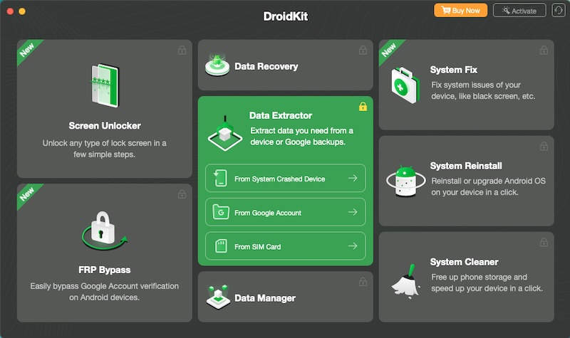 DroidKit: The Android Toolkit for Fixing, Recovery, and Beyond