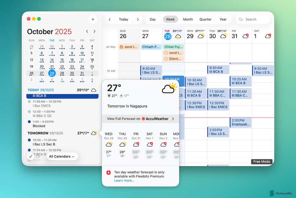 fantastical calendarapp
