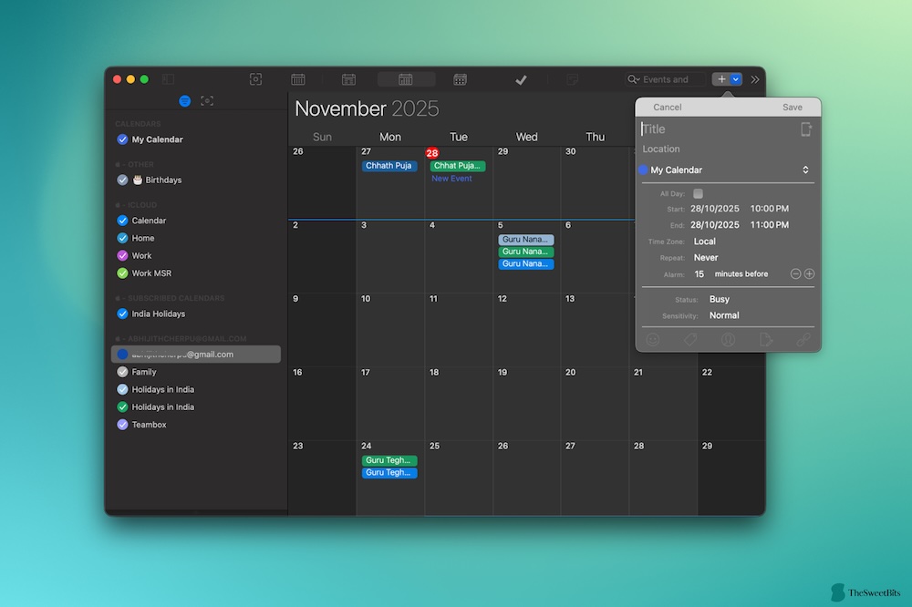 informant calendarapp