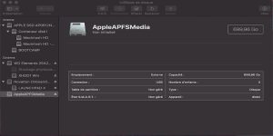 apfs container partition