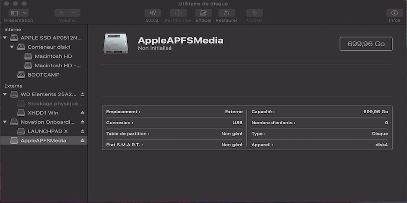 apfs container partition