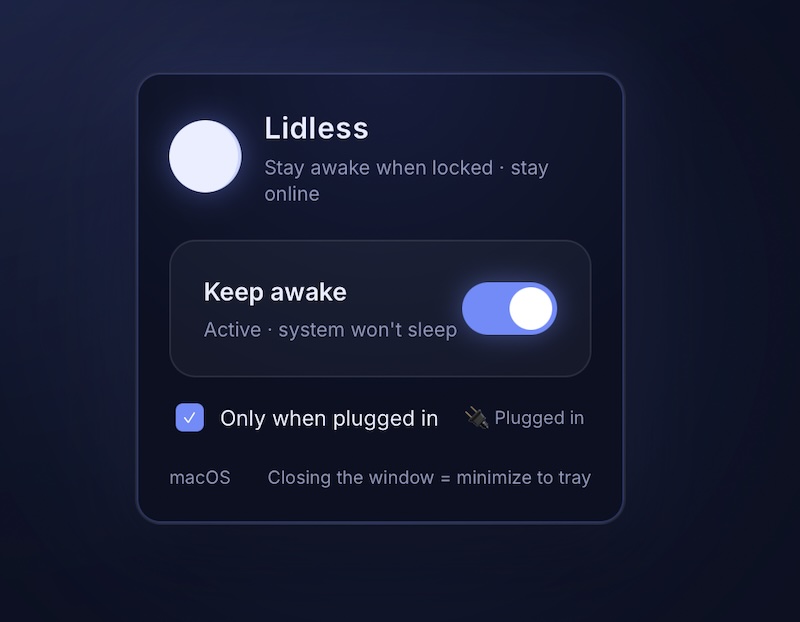 lidless menubar