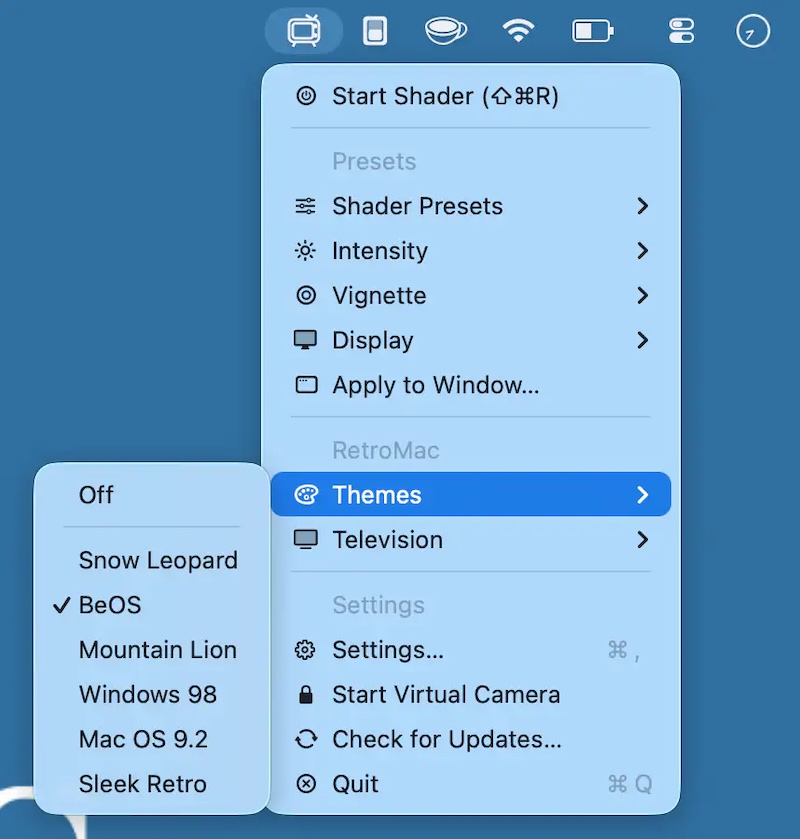 retromac menubar