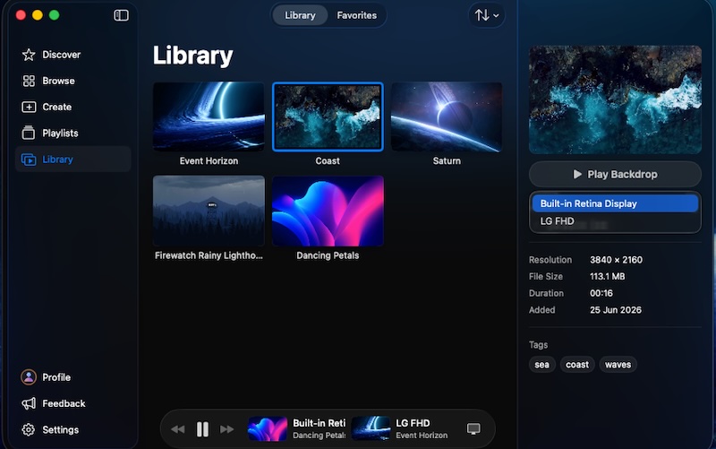 Backdrop: A beautiful wallpaper app built for macOS