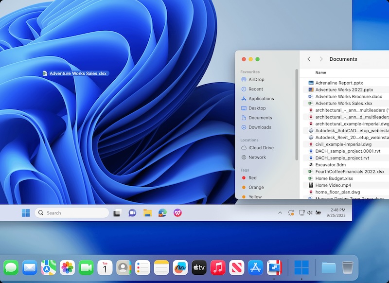 parallel desktop