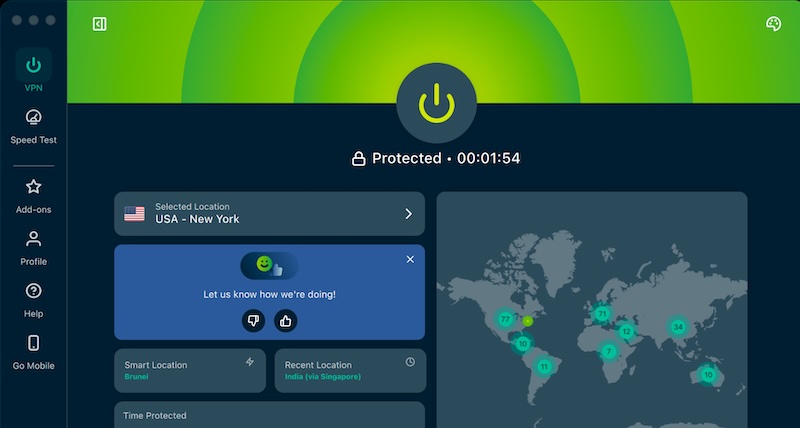 ExpressVPN for Mac: The redesign that finally respects desktop space