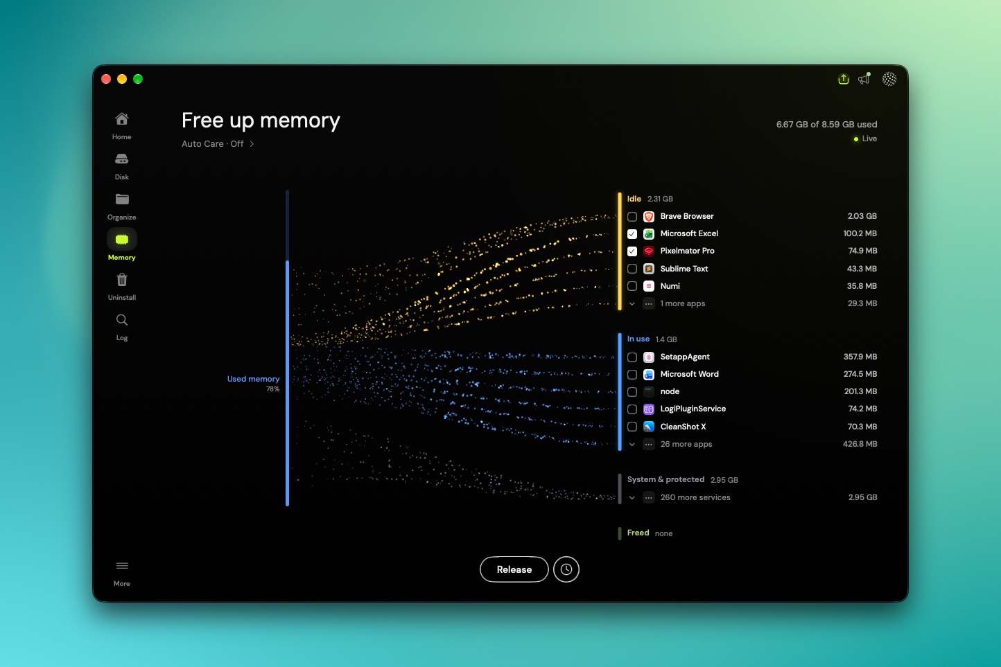 mint memory release
